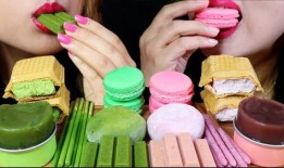 吃马卡龙饼干和哈密瓜,甜蜜与清新的味蕾之旅